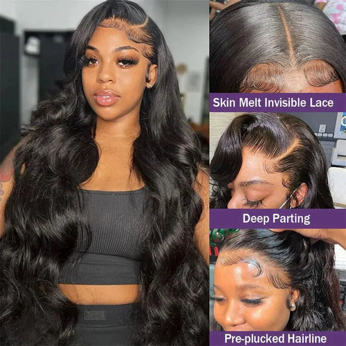 HD Lace Front Body Wave Wig – 30 to 40 Inch Human Hair Mój sklep